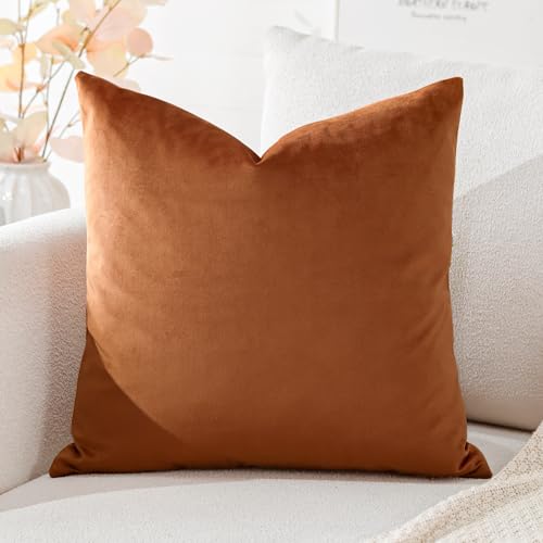 Artscope Samt Kissenbezug Kissenhülle Dekorative Dekokissen Sofakissen Lendenkissen Wurfkissenbezug Sofa Schlafzimmer 45x45cm Orange Artscope Samt Kissenbezug Kissenhülle Dekorative Dekokissen Sofakissen Lendenkissen Wurfkissenbezug Sofa Schlafzimmer 45x45cm Orange von Artscope