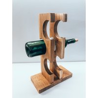 Weinflaschenhalter/Hergestellt in Lettland Weinregal Aus Holz Hochzeitsgeschenk Weinständer Im Freien Geschenk Für Mütter von ArtsoWood