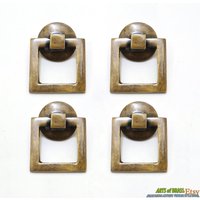 4 Stück Antik Retro Vintage Ära Möbelknäufe von ArtsofBrass