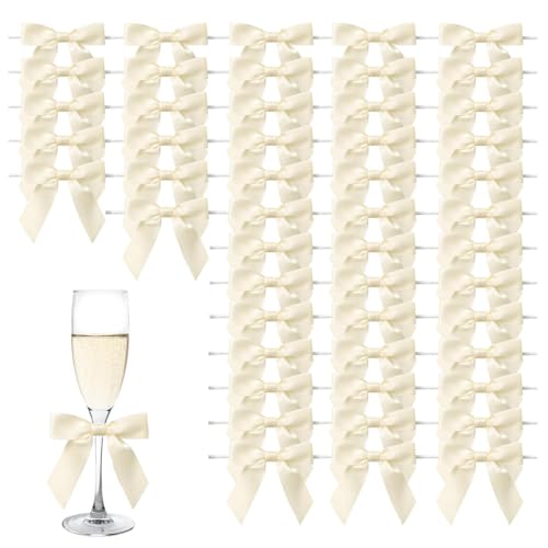 Geschenkschleife Schleife Schultüte 50 Stück Zuckertüten Schleife Kleine Schleifen Geschenkschleifen Schleifen Deko für Hochzeit Geburtstag Party Weihnachten Kommunion von Artspherees