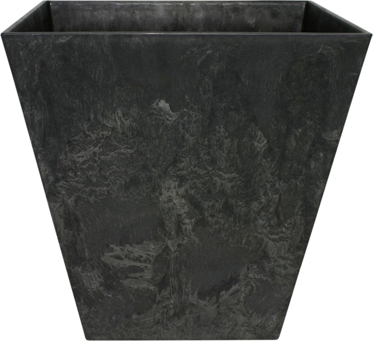 Artstone Pflanzkübel Artstone Topf Ella 30 x 30 x 29 cm schwarz von Artstone