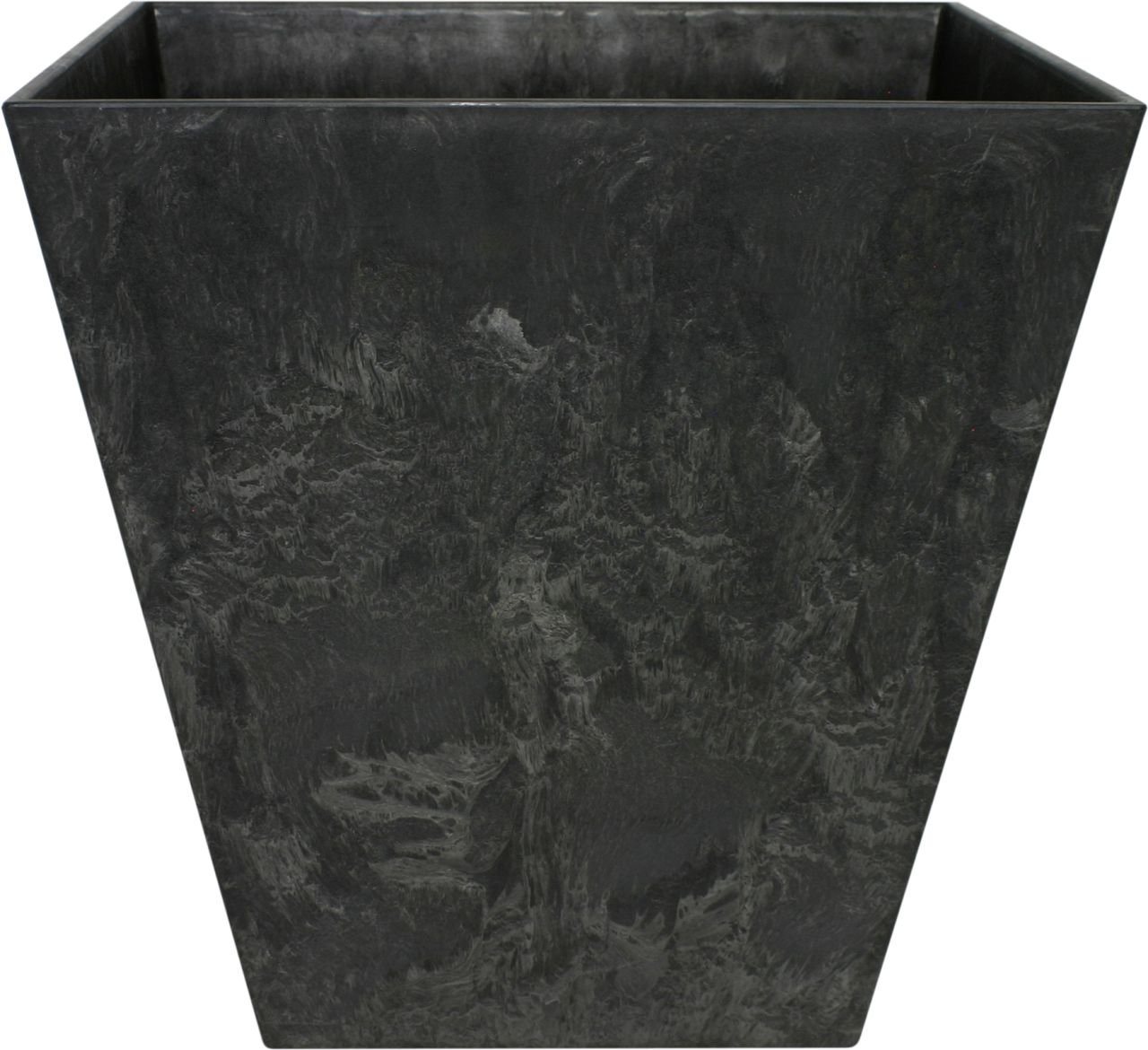 Artstone Pflanzkübel Artstone Topf Ella 35 x 35 x 34 cm schwarz von Artstone