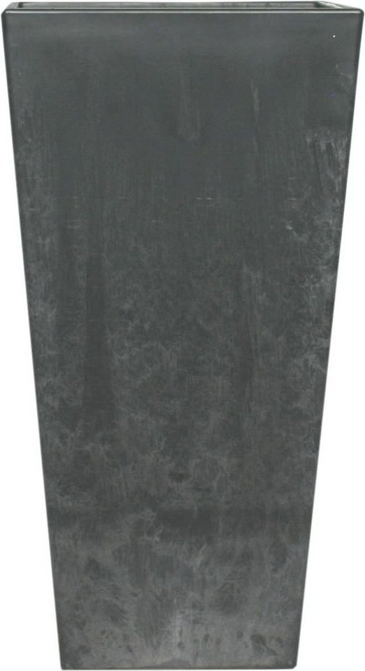 Artstone Pflanzkübel Artstone Vase Ella 26 x 26 x 49 cm schwarz von Artstone