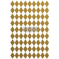 Kostenloser Versand Re-Design Decor Farbiger Transfer - Gold Harlekin 22 "x 34" Prima Kostenloser Versand Re-Design Decor Farbiger Transfer - Gold Harlekin 22 "x 34" Prima von ArtsyCraftyEmporium