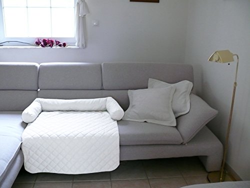 Artur Soja Leo Hundebett Couch M 70 x 90cm WEIß Sesselschutz Sofaschutz COUCHPROTECT von Artur Soja