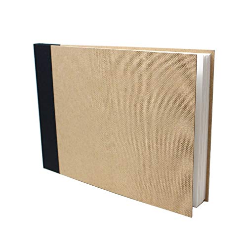 Artway Enviro - Gebundenes Skizzenbuch - 100 % Recycling-Zeichenpapier - Hardcover - 96 Seiten mit 170 g/m² - 1 x A4 Querformat von ARTWAY