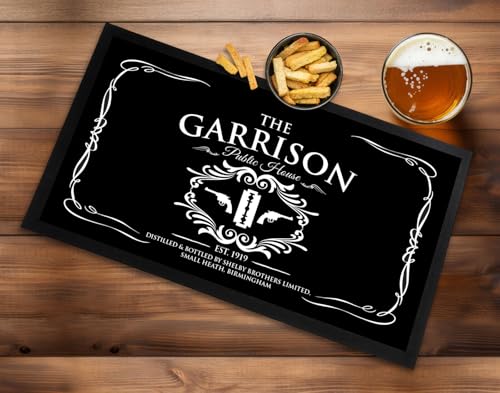 The Garrison Barläufer für Whisky-Barläufer, Barmatte, Bar Runner von Artylicious