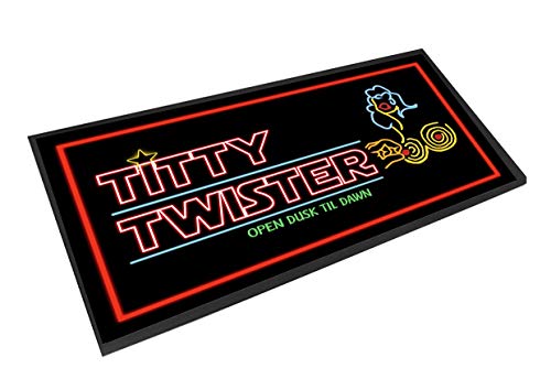 Titty Twister Bar Runner Nachtclub Bar Mat von Artylicious