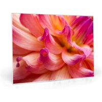 Dahlia Swirl Glasschneidebrett - Küchen Dekor Blume Sommer Schneidebrett 200x300 cm Geschenk Zur Küche von ArtzyDreams