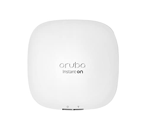 Aruba HPE Instant ON AP22 802.11ax Wireless Access Terminal Bluetooth WLAN Dual Band DC Spannung Deckenmontage Wandmontage von Aruba