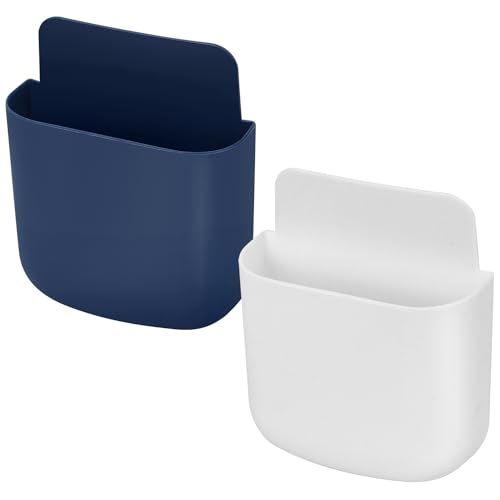 Aruicheng Fernbedienung Halter Selbstklebende Fernbedienung Halterung Wandmontage Fernbedienungshalter Universal-Halterung Organizer Box für Zuhause und Büro 2 Stück von Aruicheng