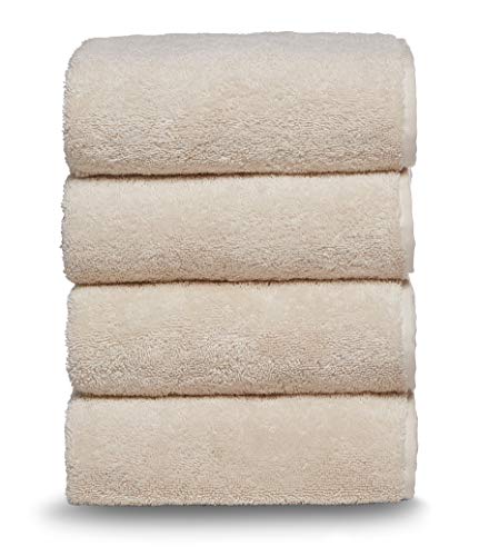 Arus Classic Towel 100% türkische Baumwolle Hotel Spa Handtuch Handtuch Natur 4er Set von Arus