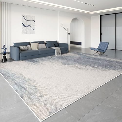 Arvella Rug Teppich Wohnzimmer Waschbar 80 x 120 cm, rutschfest und Weich, ideal für Schlafzimmer, Küche, Bad, Büro, Flur, Esszimmer Moderne Abstrakte Tinte Stil Blau Arvella Rug Teppich Wohnzimmer Waschbar 80 x 120 cm, rutschfest und Weich, ideal für Schlafzimmer, Küche, Bad, Büro, Flur, Esszimmer Moderne Abstrakte Tinte Stil Blau von Arvella Rug