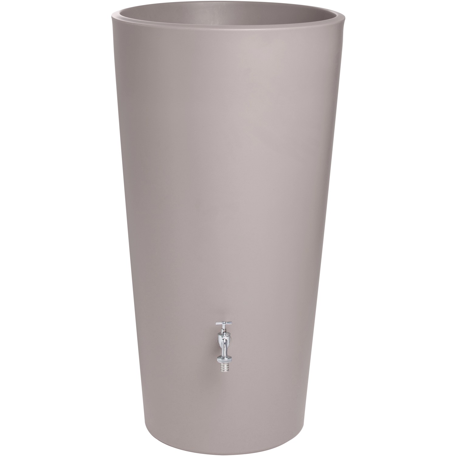 Arves Regentonne Rainbowl Flower 150 l Taupe von Arves