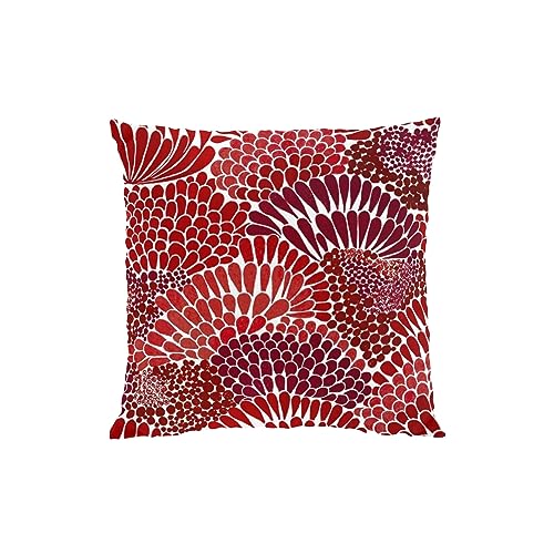 Arvidssons Textil Korall Rot Kissenbezug 47x47 cm von Arvidssons Textil