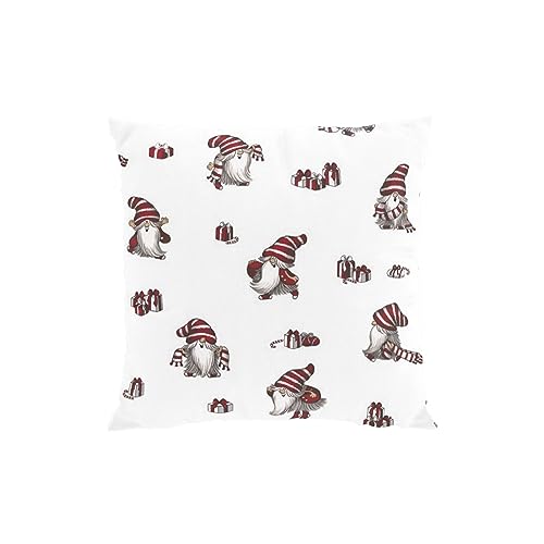 Arvidssons Textil Nisses Luva Weiß Kissenbezug 47x47 cm von Arvidssons Textil
