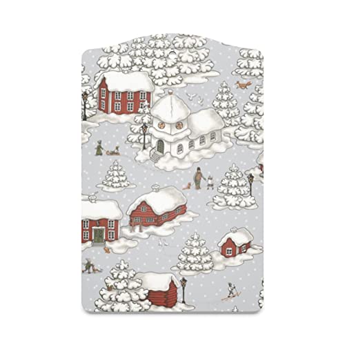 Arvidssons Textil Timmerbyn Grau Serviertablett 20x30 cm von Arvidssons Textil