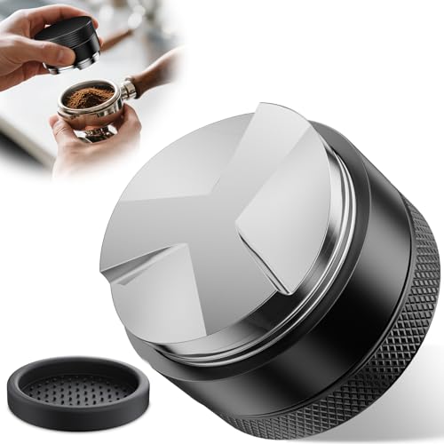 Arvoni Coffee Distributor 51mm, Tamper 51mm Coffee Leveler Verteiler 304 Stainless Steel, Espresso Leveler mit Abdeckung, Leveler für Sage Barista Express, De'Longhi, Sage Barista Pro von Arvoni