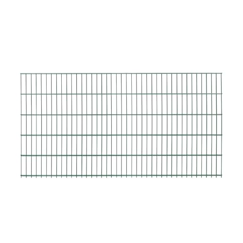 10x Doppelstabmatten (20 Meter) | Höhe 103 cm | Grün | verzinkt & pulverbeschichtet | UV- und witterungsbeständig | Gitterstabmatten in Industriequalität von Arvotec