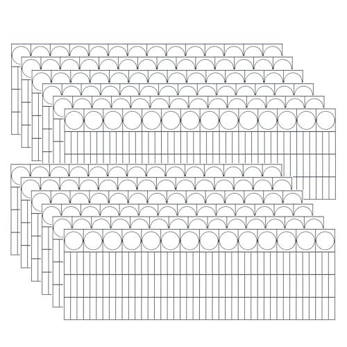 12x Schmuckzaunmatten (25,2 Meter)| B210xH80cm Anthrazit | verzinkt & pulverbeschichtet | Doppelstabmatten mit Zierleiste 'Ring' von Arvotec