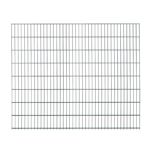 16x Doppelstabmatten (32 Meter) | Höhe 163 cm | Anthrazit | verzinkt & pulverbeschichtet | UV- und witterungsbeständig | Gitterstabmatten in Industriequalität von Arvotec