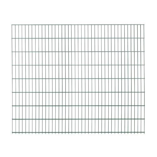 21x Doppelstabmatten (42 Meter) | Höhe 163 cm | Grün | verzinkt & pulverbeschichtet | UV- und witterungsbeständig | Gitterstabmatten in Industriequalität von Arvotec