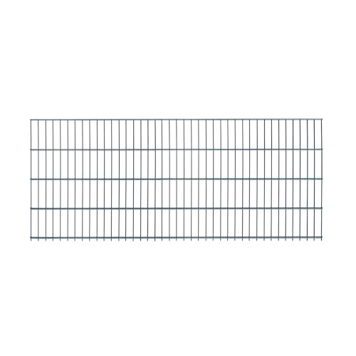 4x Doppelstabmatten (8 Meter) | Höhe 83 cm | Anthrazit | verzinkt & pulverbeschichtet | UV- und witterungsbeständig | Gitterstabmatten in Industriequalität von Arvotec