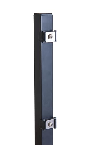 4x Pfosten zum Einbetonieren für Mattenhöhe 140/143 cm | 6x4x200 cm | Anthrazit von Arvotec