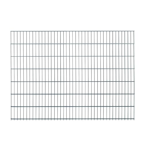 9x Doppelstabmatten (18 Meter) | Höhe 143 cm | Anthrazit | verzinkt & pulverbeschichtet | UV- und witterungsbeständig | Gitterstabmatten in Industriequalität von Arvotec