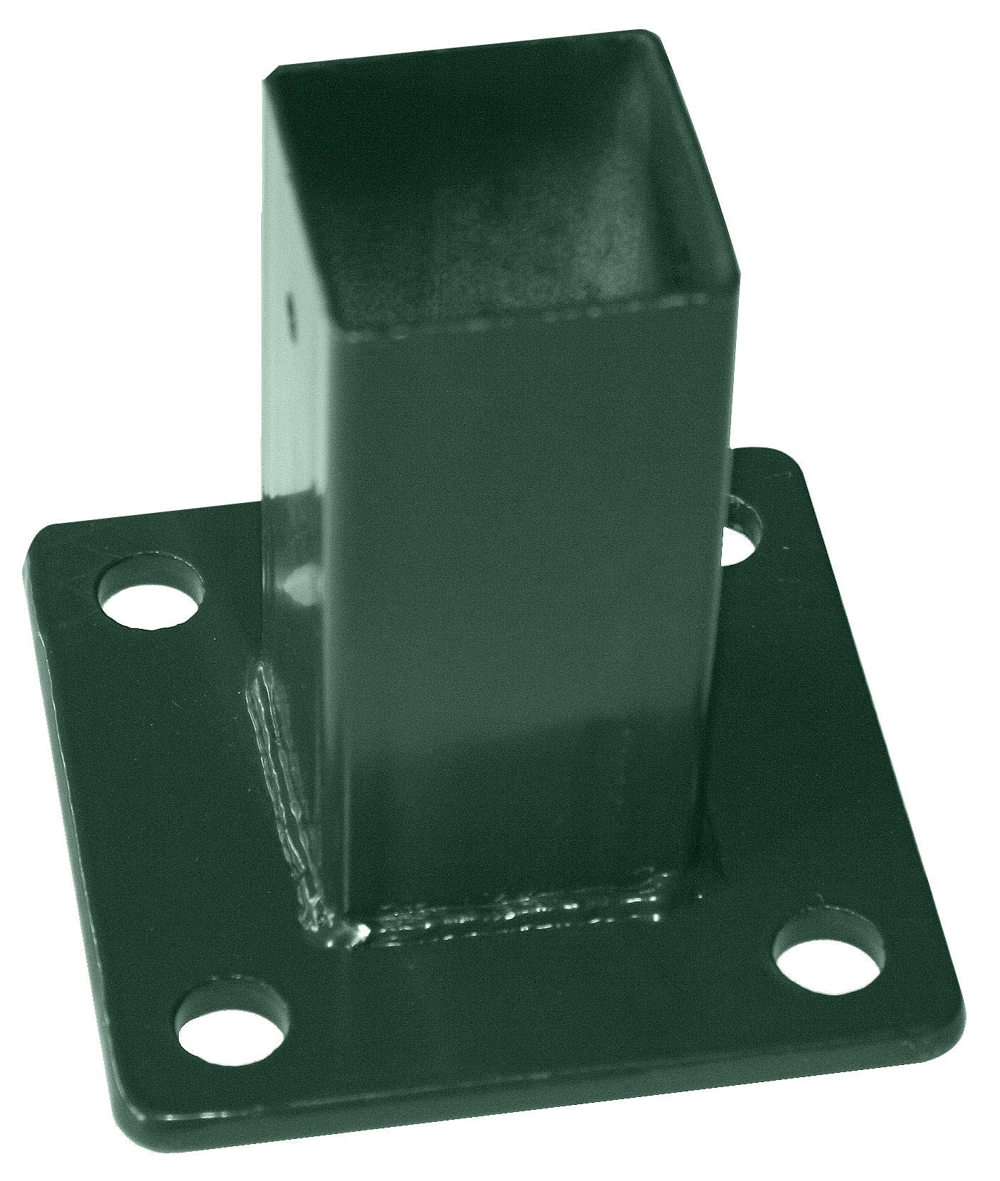 Arvotec Aufschraubhülse für Pfosten grün 12,5 x 12,5 cm von Arvotec