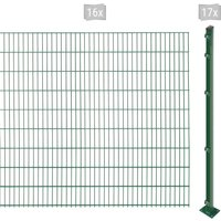 Arvotec Doppelstabmattenzaun "EASY 183 zum Aufschrauben", Zaunhöhe 183 cm, Zaunlänge 2 - 60 m Arvotec Doppelstabmattenzaun "EASY 183 zum Aufschrauben", Zaunhöhe 183 cm, Zaunlänge 2 - 60 m von Arvotec