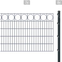 Arvotec Doppelstabmattenzaun "ESSENTIAL 100 zum Einbetonieren "Ring" mit Zierleiste" Zaunhöhe 100 cm, Zaunlänge 2 - 60 m Arvotec Doppelstabmattenzaun "ESSENTIAL 100 zum Einbetonieren "Ring" mit Zierleiste" Zaunhöhe 100 cm, Zaunlänge 2 - 60 m von Arvotec