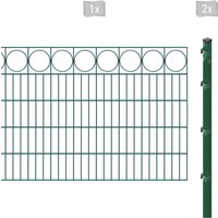 Arvotec Doppelstabmattenzaun "ESSENTIAL 100 zum Einbetonieren "Ring" mit Zierleiste", Zaunhöhe 100 cm, Zaunlänge 2 - 60 m Arvotec Doppelstabmattenzaun "ESSENTIAL 100 zum Einbetonieren "Ring" mit Zierleiste", Zaunhöhe 100 cm, Zaunlänge 2 - 60 m von Arvotec
