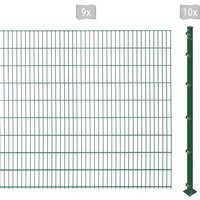 Arvotec Doppelstabmattenzaun "ESSENTIAL 183 zum Aufschrauben", Zaunhöhe 183 cm, Zaunlänge 2 - 60 m von Arvotec