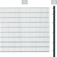 Arvotec Doppelstabmattenzaun "ESSENTIAL 183 zum Einbetonieren", Zaunhöhe 183 cm, Zaunlänge 2 - 60 m von Arvotec