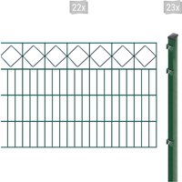 Arvotec Doppelstabmattenzaun "EXCLUSIVE 80 zum Einbetonieren "Karo" mit Zierleiste" Zaunhöhe 80 cm, Zaunlänge 2 - 60 m Arvotec Doppelstabmattenzaun "EXCLUSIVE 80 zum Einbetonieren "Karo" mit Zierleiste" Zaunhöhe 80 cm, Zaunlänge 2 - 60 m von Arvotec