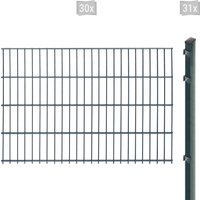 Arvotec Doppelstabmattenzaun "EXCLUSIVE 83 zum Einbetonieren", Zaunhöhe 83 cm, Zaunlänge 2 - 60 m von Arvotec