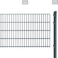 Arvotec Doppelstabmattenzaun "EXCLUSIVE 83 zum Einbetonieren", Zaunhöhe 83 cm, Zaunlänge 2 - 60 m von Arvotec