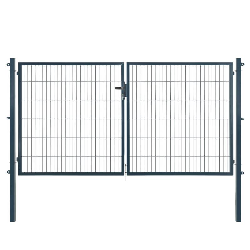 Arvotec Doppeltor 'Essential' anthrazit 300 x 120 cm, mit Zaunanschluss Arvotec Doppeltor 'Essential' anthrazit 300 x 120 cm, mit Zaunanschluss von Arvotec