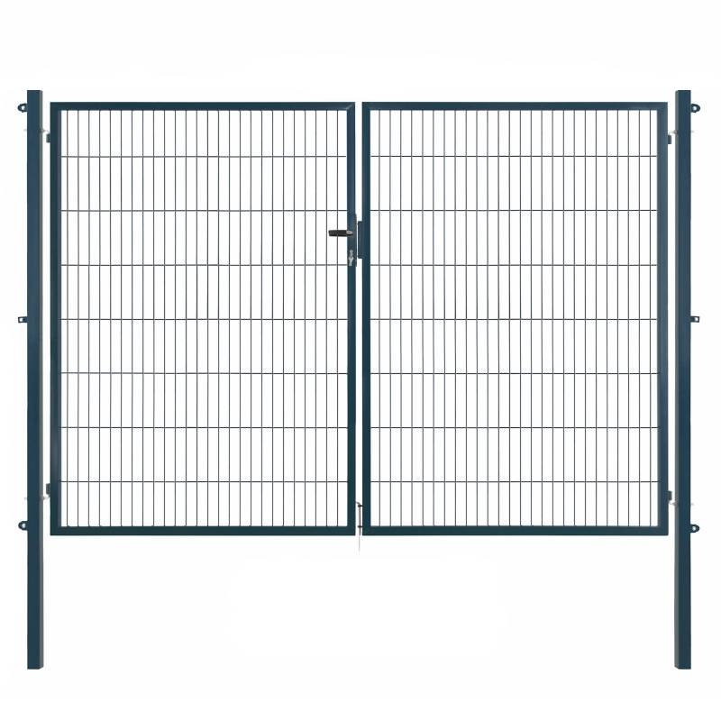 Arvotec Doppeltor 'Essential' anthrazit 300 x 160 cm, mit Zaunanschluss Arvotec Doppeltor 'Essential' anthrazit 300 x 160 cm, mit Zaunanschluss von Arvotec