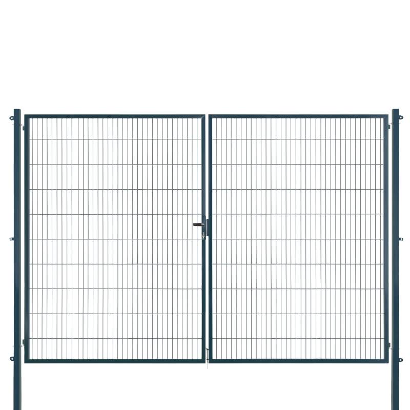 Arvotec Doppeltor 'Essential' anthrazit 400 x 200 cm, mit Zaunanschluss Arvotec Doppeltor 'Essential' anthrazit 400 x 200 cm, mit Zaunanschluss von Arvotec