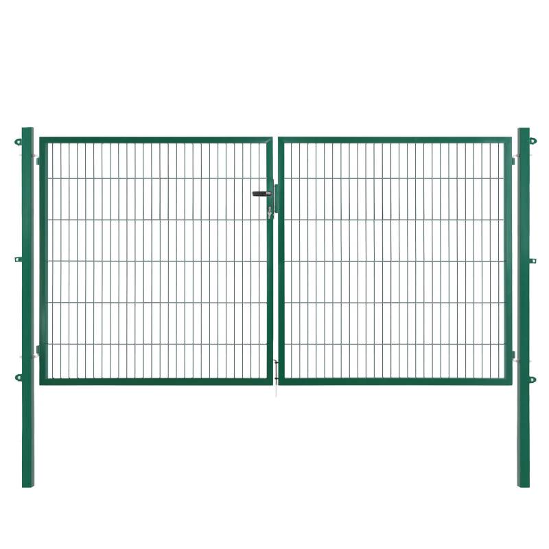 Arvotec Doppeltor 'Essential' moosgrün 300 x 120 cm, mit Zaunanschluss Arvotec Doppeltor 'Essential' moosgrün 300 x 120 cm, mit Zaunanschluss von Arvotec