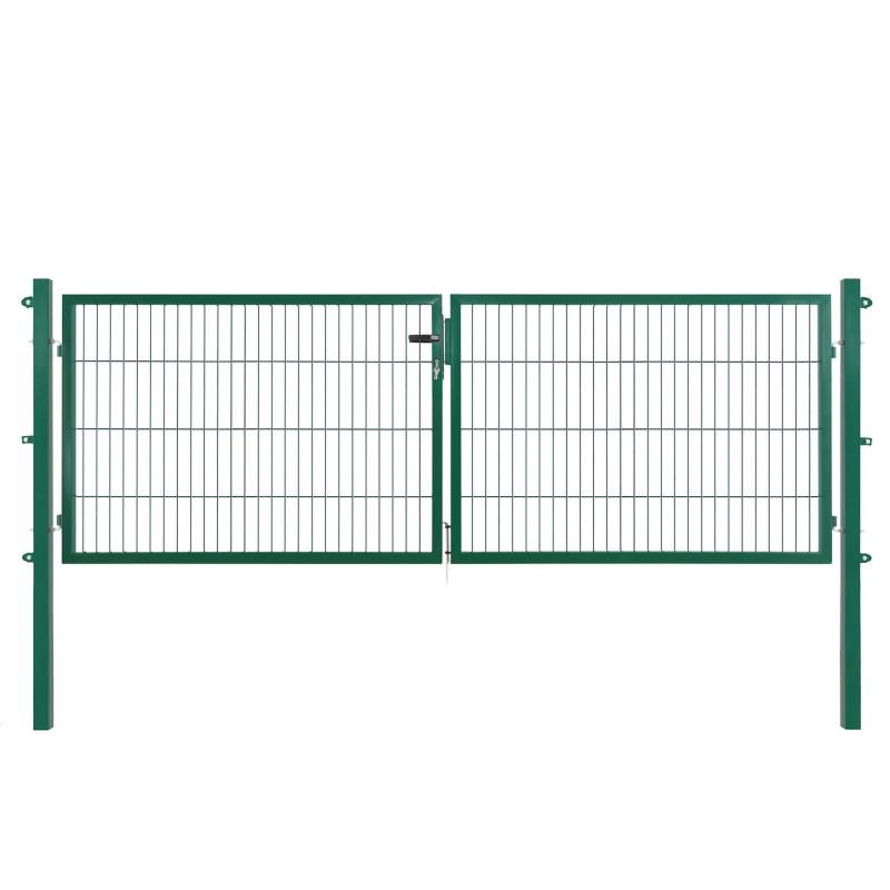 Arvotec Doppeltor 'Essential' moosgrün 300 x 80 cm, mit Zaunanschluss Arvotec Doppeltor 'Essential' moosgrün 300 x 80 cm, mit Zaunanschluss von Arvotec