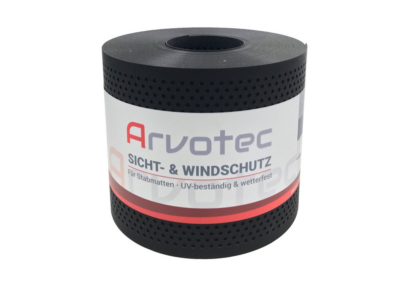 Arvotec Sichtschutzstreifen EXCLUSIVE Sichtschutzrolle 25m "Gelocht", keine Klemmschienen nötig Arvotec Sichtschutzstreifen EXCLUSIVE Sichtschutzrolle 25m "Gelocht", keine Klemmschienen nötig von Arvotec