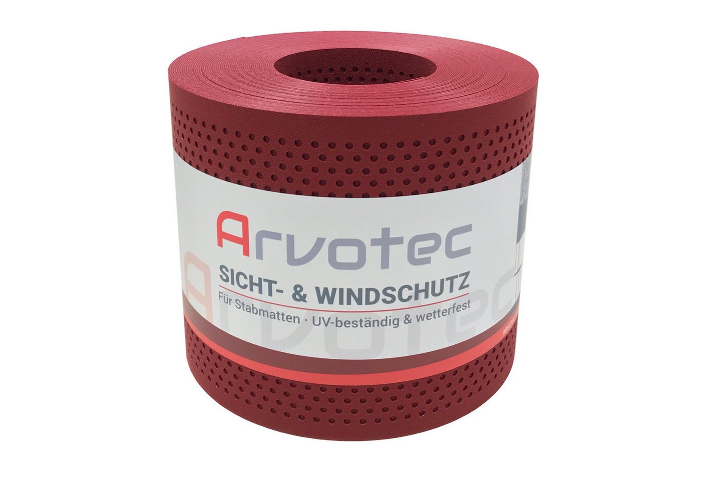 Arvotec Sichtschutzstreifen EXCLUSIVE Sichtschutzrolle 25m "Gelocht", keine Klemmschienen nötig Arvotec Sichtschutzstreifen EXCLUSIVE Sichtschutzrolle 25m "Gelocht", keine Klemmschienen nötig von Arvotec