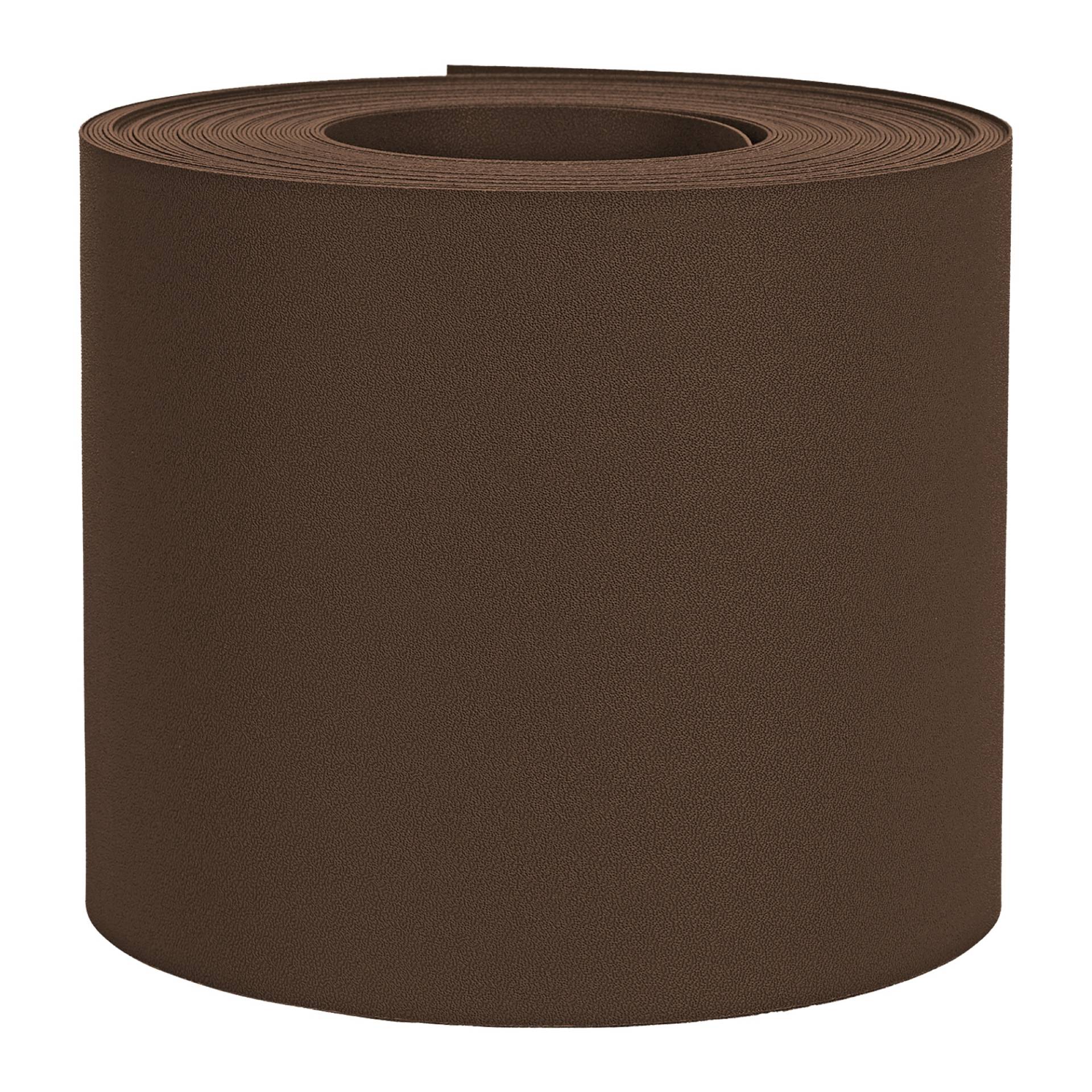 Arvotec Sichtschutzstreifen 'Exclusive' nussbraun genarbt 2500 x 19 cm, für Stabmattenzaun von Arvotec