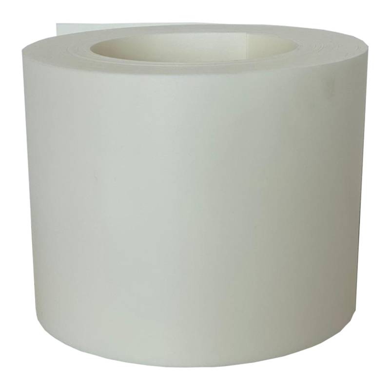 Arvotec Sichtschutzstreifen 'Exclusive' transzulentes Weiß genarbt 2500 x 19 cm, für Stabmattenzaun von Arvotec