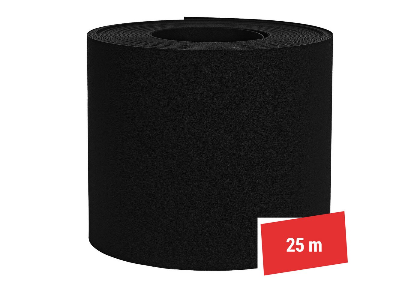 Arvotec Sichtschutzstreifen Sichtschutzstreifen 25 m (Rolle) Schwarz RAL 9005 von Arvotec