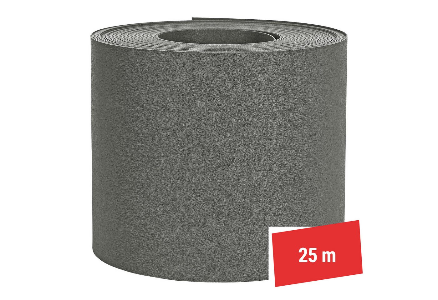 Arvotec Sichtschutzstreifen Sichtschutzstreifen 25 m (Rolle) Steingrau RAL 7030 von Arvotec
