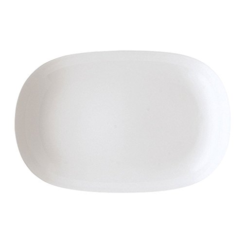 Arzberg Form 1382 Weiss Platte 32 cm, Porzellan, White, 33.8 x 22.6 x 4.4 cm von Arzberg